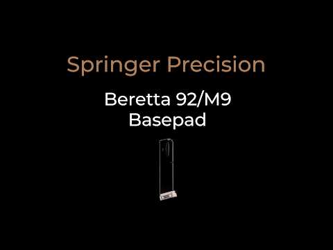 Beretta 92/M9 Basepad 18 Round Mec-Gar Magazine