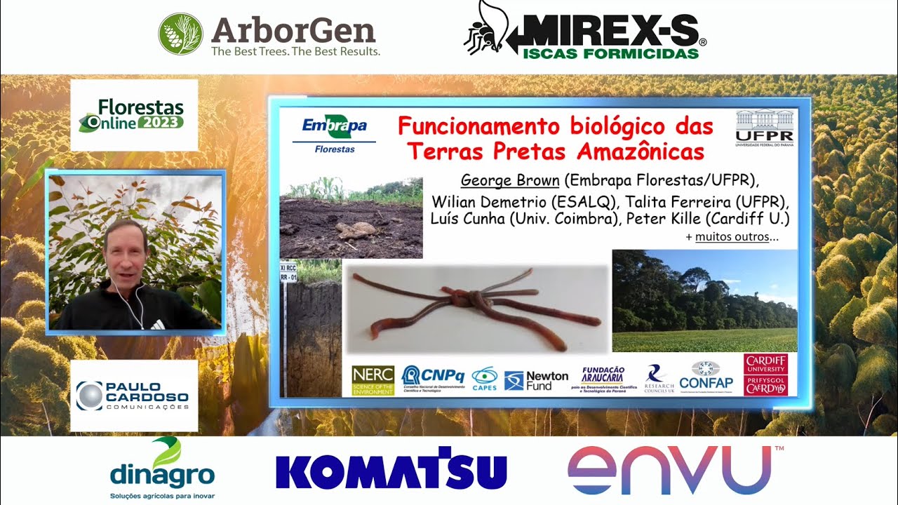 Funcionamento biológico das Terras Pretas Amazônicas - Florestas Online 2023