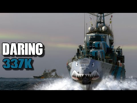Daring - 337k - RithXVII - NA // World of Warships