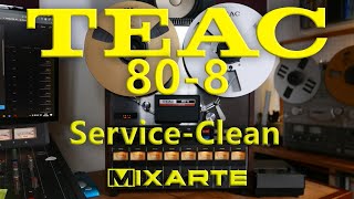 Video thumbnail for Teac 80 - 8 Multitrack Service by Mixarte