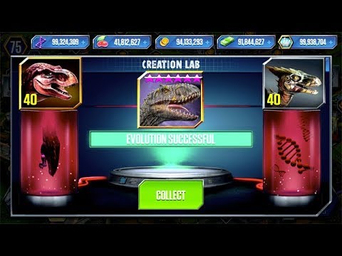 FUSING VELOCIRAPTOR GEN 2 + TREX GEN 2 = INDOMINUS REX GEN 2???!!! (JURASSIC WORLD)