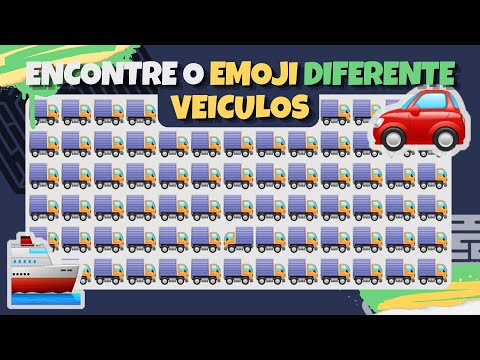 SERÁ QUE CONSEGUE ACHAR O DIFERENTE? Edição veículos, encontre o veículo diferente dos outros