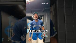 What’s a Win Cam without a little Janice? ???????? #MLB #BlueJays #Iceman