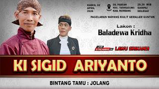 Download lagu LIVE WAYANG KULIT KI SIGID ARIYATO 'BALADEWA KRIDHA' - BT : JOLANG - PABEAN, TASIKAGUNG, REMBANG mp3