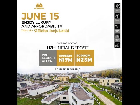 Land For Sale June 15 Estate Eleko Ibeju Lekki Lagos Ibeju-Lekki Lagos