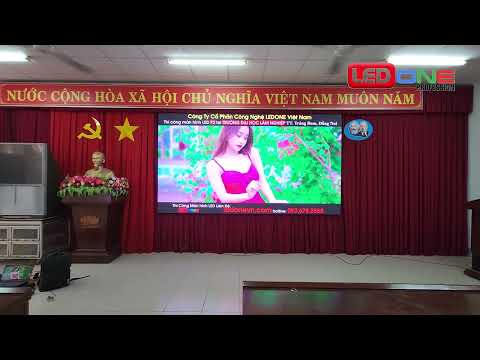 Trường Đại học Lâm Nghiệp | Ledone thi công thầu dự án màn hình LED GOB P2 phòng Hội nghị - Hội thảo