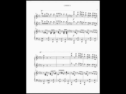 " The Carioca " music by Vincent Youmans - ( piano notes for 4 hands - by Pink Martini ) .