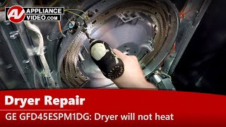 GE Dryer Repair - Will Not Heat - Heater Assembly