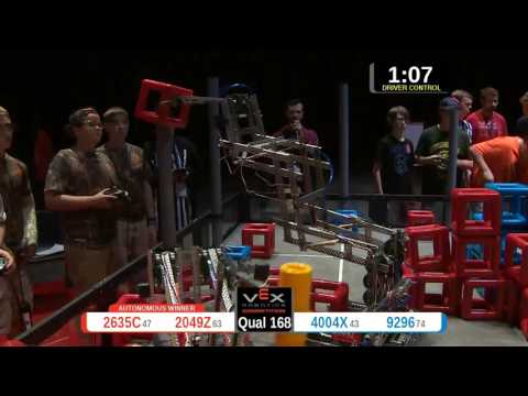2015 VRC-MS Spir Q168 -  (2635C 4004X) 34-Spirit Div-VRC Middle School-VEX Worlds 2015