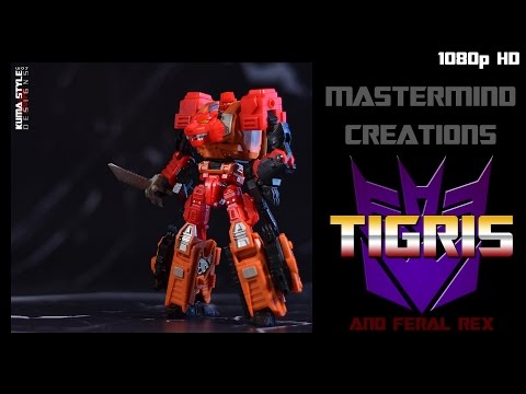 Toy Review: Mastermind Creations' (MMC) Tigris and Feral Rex Combined!