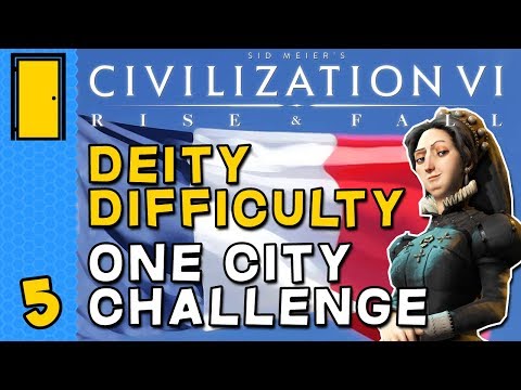 Amenities Galore! | Civ 6 Rise and Fall - Deity Difficulty One City Challenge - Part 5