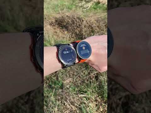 Fenix ​​​​7 Pro VS Suunto Vertical Solar : identical and efficient responsiveness to the sun !