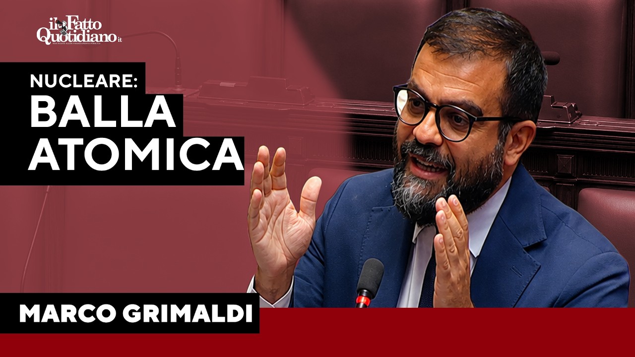 "Il nucleare non abbasserà le bollette": Grimaldi attacca il governo in Aula