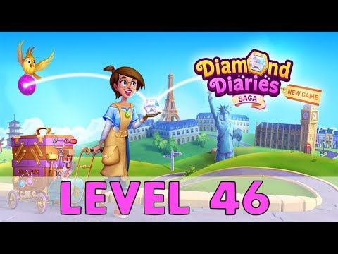 Diamond Diaries Saga Level 46 (No Boosters)