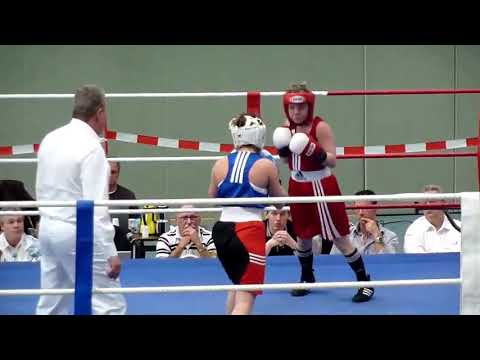 Frauen Boxen * Oksana Maier (ÖSG Vik. Dortmund) vs. Elvira Müller (BC Vogelheim) * 2. R.