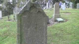 preview picture of video 'Exploring the Cortachy Cemetery near Glen Clova Scotland'