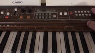 Video thumbnail for 1983 Casiotone 501 with the MS-1 Bar Code Reader by Trey Dunn