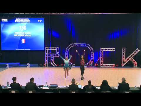 ROCK-N-SWING.COM » 🇫🇷 ANDRIEUX Agathe - GIRARDIER Vincent » Couple Dance Show » World Cup Lyon 2022