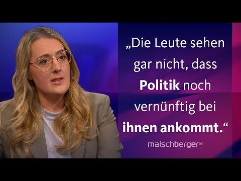 Gitta Connemann und Katharina Dröge diskutieren über Energiepolitik und Bürgergeld | maischberger