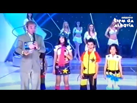 Trem da Alegria canta "Uni Duni Tê" no SABADÃO com Gugu Liberato (SBT)