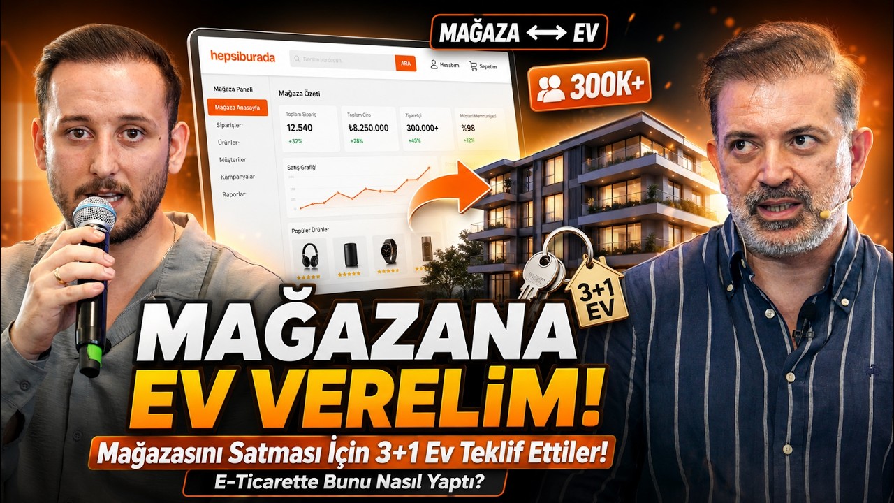 Mağazasını Satması İçin 3+1 Ev Teklif Ettiler! E-Ticarette Bunu Nasıl Yaptı?