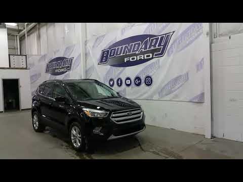 2018 Ford Escape SE W/ 1.5L Ecoboost, Cloth, Shadow Black Overview | Boundary Ford