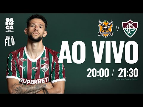 AO VIVO - NOVA IGUAÇU X FLUMINENSE | CAMPEONATO CARIOCA 2026 | 3ª RODADA
