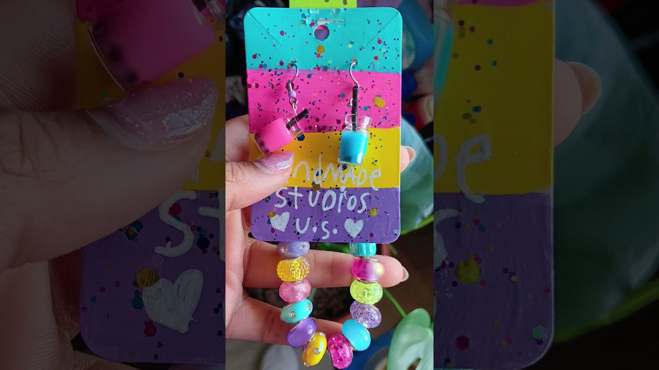 I just opened an etsy shop for my small business! Where I sell handmade jewelry, bookmarks & more!