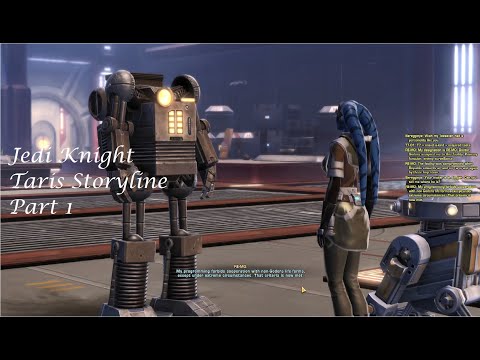 SWTOR Jedi Knight Taris Class Storyline Part 1