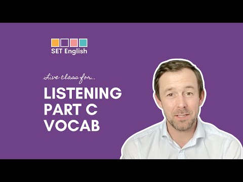 OET Tips & Tricks - Listening Part C - Vocabulary