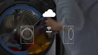 GE 7.8 cu. ft. Capacity Smart Front Load Electric Dryer with Steam and Sanitize Cycle Sapphire Blue GFD85ESPNRS Picture