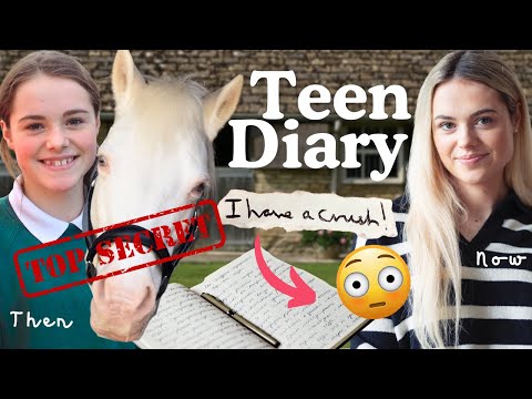 I Found My Secret Pony Teenage Diary! Cringe but funny! This Esme AD