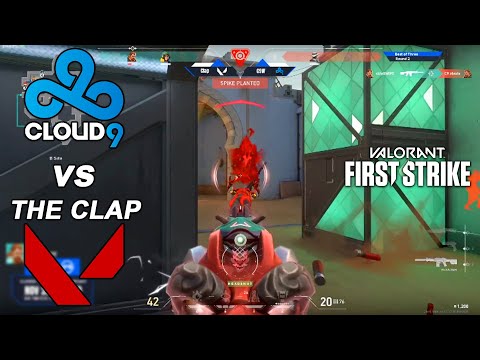 C9 White vs The Clappening - MATCH HIGHLIGHTS - VALORANT First Strike (Qualifier 2)