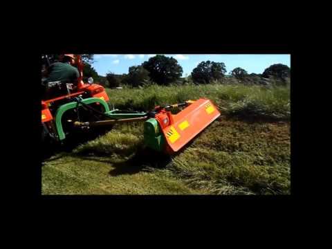 1 3m Italian Offset Verge Flail Mower