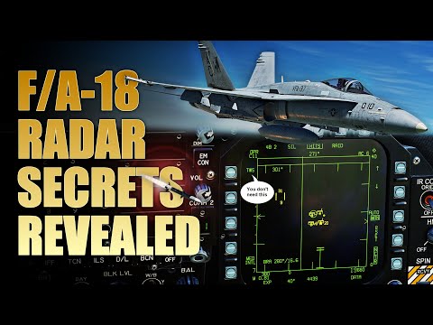 F/A-18 Radar Discovering the Secrets | DCS | Tutorial