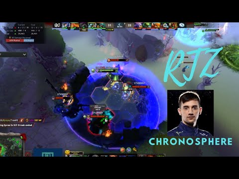 RTZ Faceless Void Double Chronosphere! Players Perspective