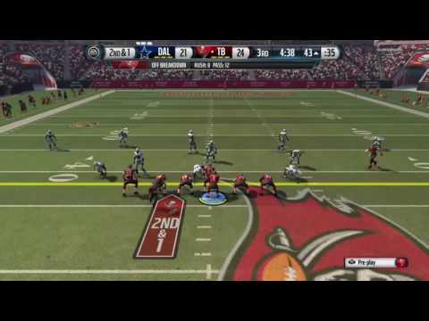 Madden NFL 16: Buccaneers T.V (CowBoys @ Buccaneers) 8/14/2016