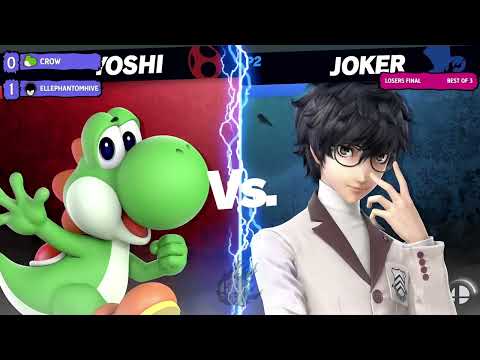 Torneo TKU 1 - Losers Semi Final - Crow (Yoshi) vs Ellephantomhive (Joker)