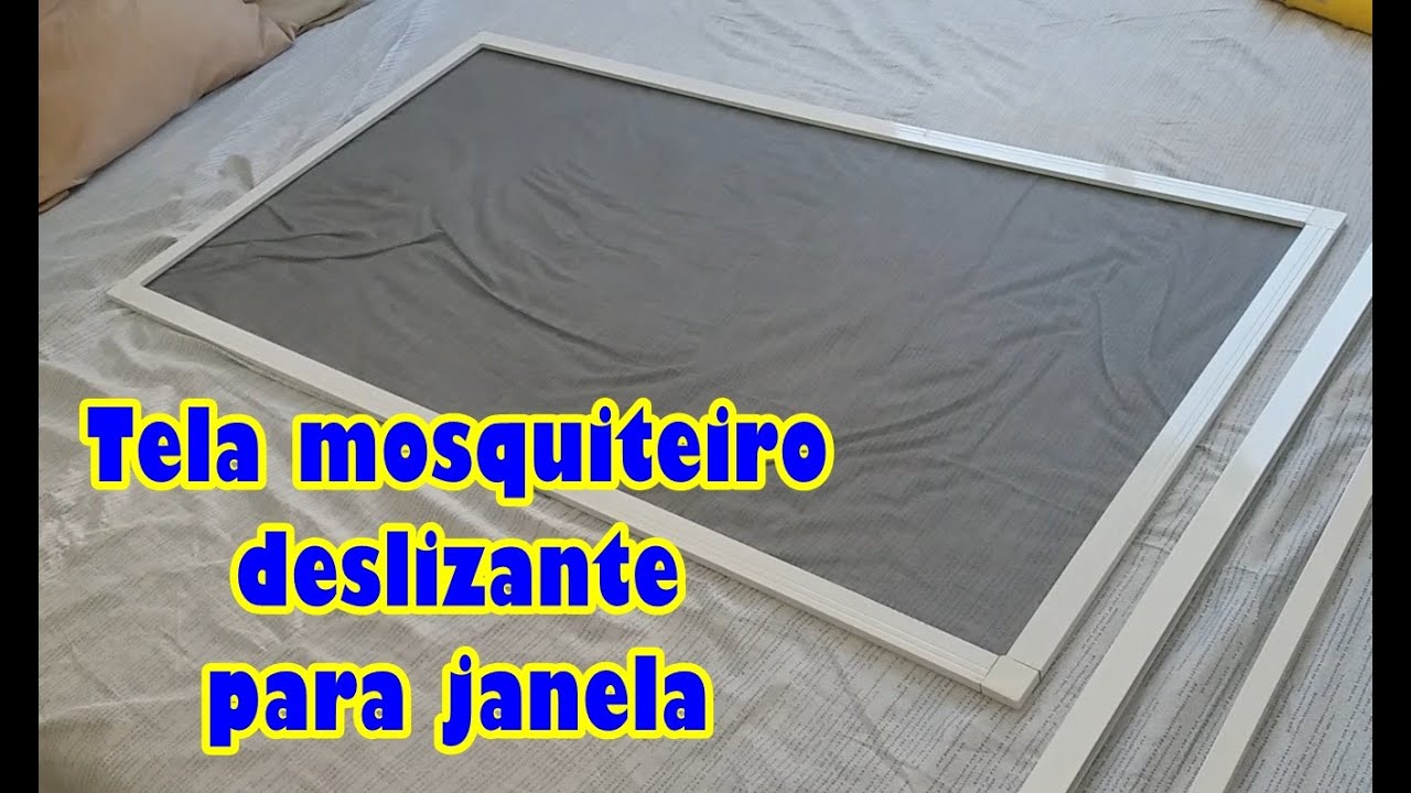 Faça sua tela mosquiteiro deslizante/de correr para janela (Detalhes) - Faieppi