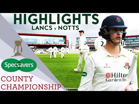 Crazy Finish To Old Trafford Opener: Lancs v Notts - County Championship 2018 Highlights