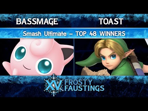 Frosty Faustings XV Top 48 Winners - BassMage (Jigglypuff) vs Toast (Young Link) - Smash Ultimate