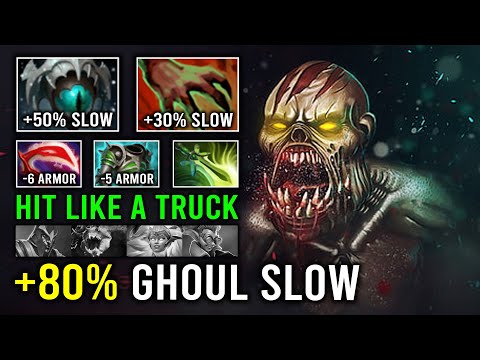 WTF +80% Ghoul Frenzy Move Slow 1v5 Butterfly Hit Like a Truck Lifestealer Dota 2