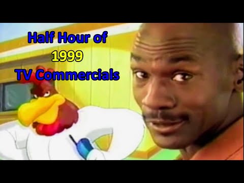 Half Hour of 1999 Fox TV Commercials - 90s Commercial Compilation #10