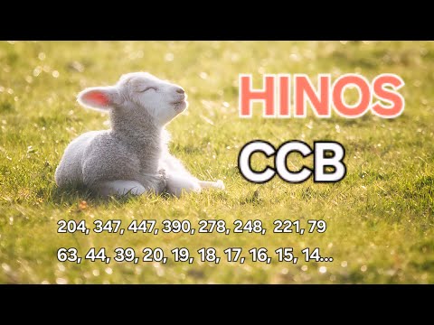 HINOS DE LOUVOR CANTADOS  204, 347, 447, 390, 278, 248,  221, 79, 63, 44, 39, 20, 19, 18, 17, 16, 15