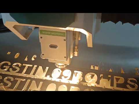 Fiber metal laser cutting machine