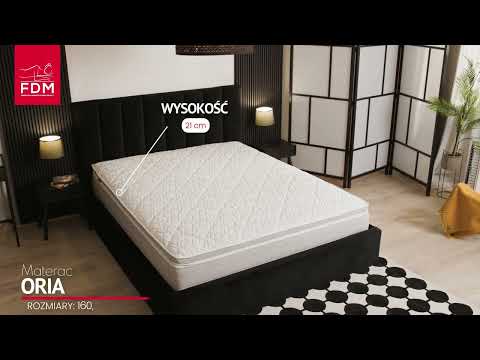 Materac ORIA —  idealny materac dla pary!