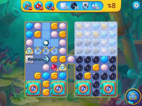 Fishdom level 7641 no boosters フィッシュダム ノーマル [Friend's]