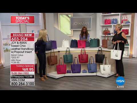 HSN | Joy & IMAN: Fashionably Functional 04.28.2018 - 04 PM