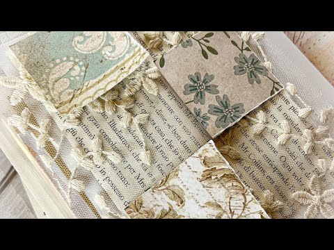 Easy and Quick Pocket for your Junk Journal #junkjournaljoychallenge