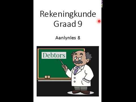 REKENINGKUNDE GRAAD 9: 12 Mei 2020 - periode 4 (12094)
